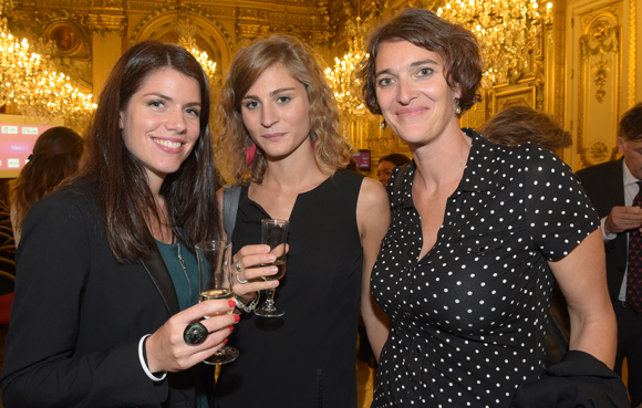 27. Emmanuelle Magliano, Charlotte Tixier (Groupe Métropole) et Catherine Dessinges (Université Lyon III)