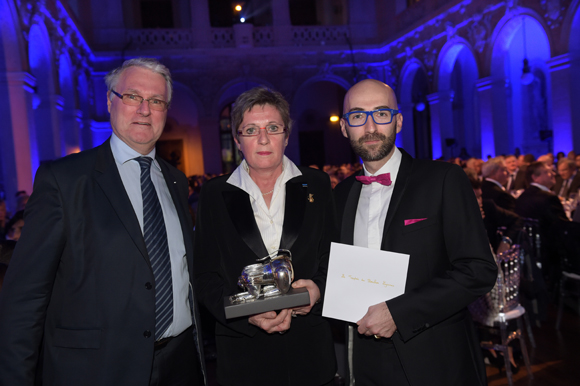 29. Jean-Luc Duflot (LCL) et Brigitte Josserand, Bouchon Lyonnais de l’année (Le Jura à Lyon 2ème)