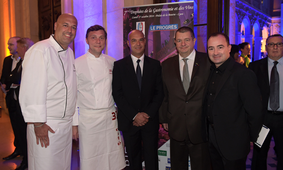 3. Les chefs autour de Jérôme Bocuse