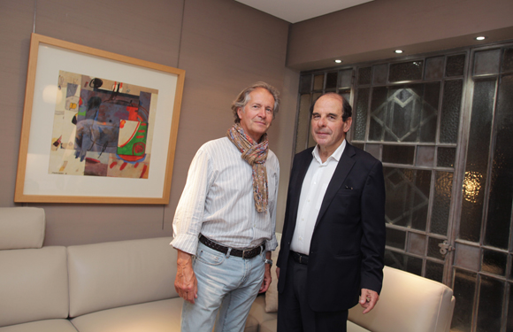 32. Jean-Yves Letessier (Sevanova) et Gilles Bruyère (Roche Bobois)