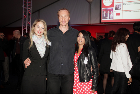 33. Natalia Sauthier (Yingli Solar), Frédéric Hely (Business Cairn) et Marion Pascal (Auto-Ecole les Gones) 