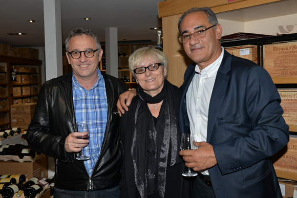 34. Philippe et Christine Rajon, Ahmad Fazeli