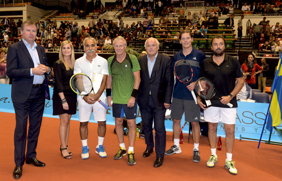 45. Christian Bimes, organisateur du Classic Tennis tour et les tennismen 