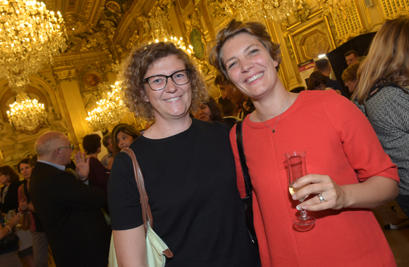 45. Estelle Verchere (Ecole sup de com) et Claire Labaune (ISCPA)