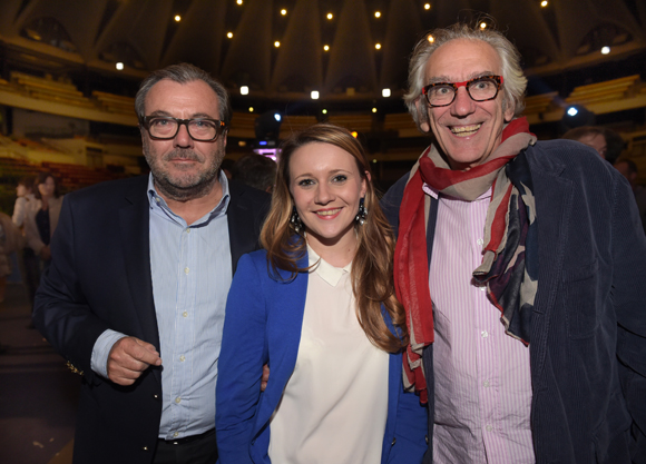 5. Thierry Mathieu (Duferco), Pauline Martin et Albert Dray (Café du Pond)