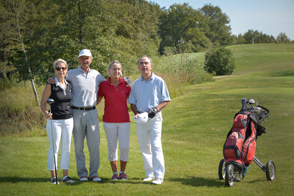 6. Françoise Berbette, Gilles Pappas, Sylvie Pappas, Henry Lacombe