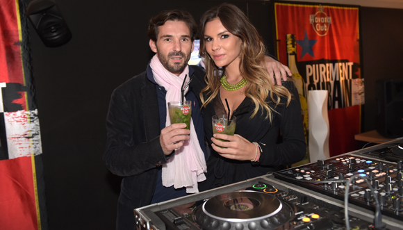 7. Bertrand Dalle (Barrio Club) et la DJ Sara Costa 