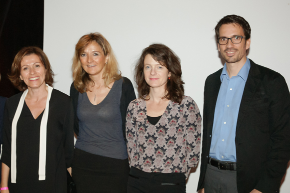 7. Laurence Bacci (BNP Paribas), Claire Saddy (REF), Emilie Bonnivard (Caisse des Dépôts) et Damien Paloque (BNP Paribas)