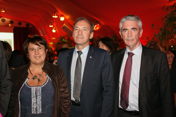 9. Patricia Gros Micol (Handishare), Gérard Peycelon (BNP Paribas) et André Bretin (BNP Paribas)