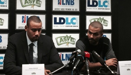 ASVEL Basket. Tony Parker vient inspecter ses troupes