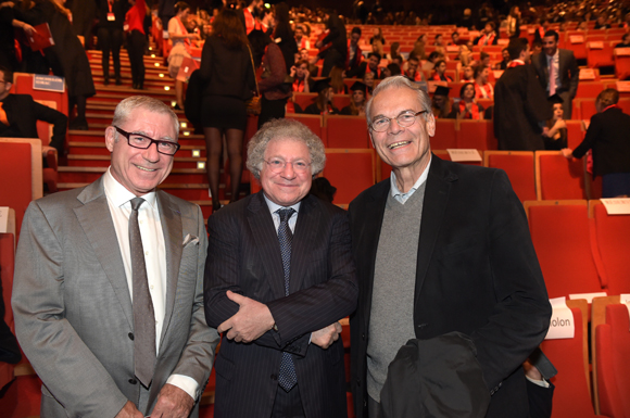 10. Denis de Bénazé, fondateur de l’IDRAC lyon, Roland Tchénio, PG de Toupargel et Michel Noir, ancien maire de Lyon