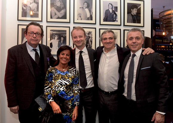 19. Philippe Vorbuger (Comédie Odéon), Béryl Maillard, consul de St Domingue, Marco (Lyon People), Jean-Philippe Serrano (Cosmopolitis Productions) et  Philippe Montanay (Maniac Média)