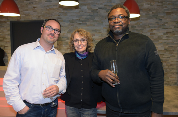 29. Damien Seguettes (Doneck), Simona Lissa (Hôtel des Lumières) et Dr Anastase Anagonou (Doneck)