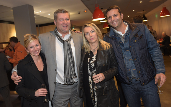 30. Fréderic Maraillet, son épouse Mélanie (Akesa), Christophe Gerbaud et Corinne Paris (Assurances Paris-Gerbaud)