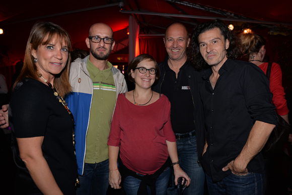 33. Sandrine Lagrange (La Plateforme), Stéphane et Mathilde Bedjidian (BBP), Eric Chopin (Able), Ange Bouchonet (La Plateforme)