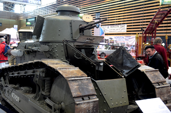 45. Char Renault de la Fondation Berliet, marquant le centenaire de la Grande guerre 