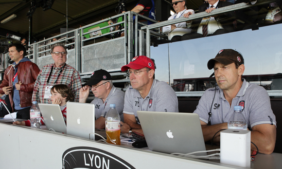 9. Jean-Marie Nauleau, Louis Engelhard, Tim Lane et son staff10. Léandre Borbon (LOU Rugby)