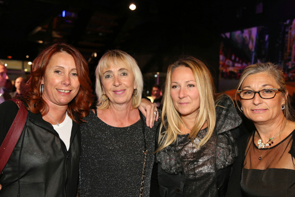 4. Marie Fontanel, Martine Labrosse, Hélène Simon et Odile Balay