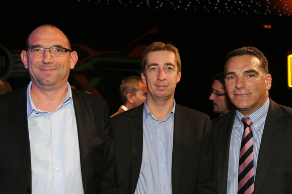 40. Christophe Lafforgue, Eric Barraud et Fabien Panel (Wienerberger) 
