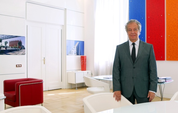 Philippe Grillot, président temporaire de la CCI de Lyon