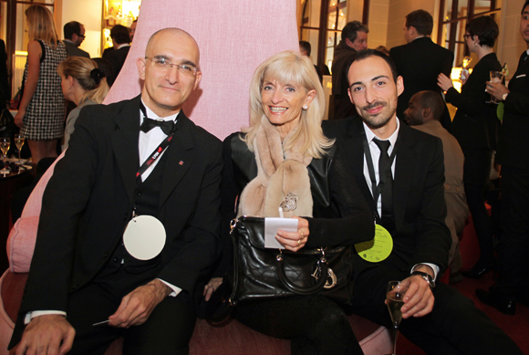 15. Sylvain Rodriguez (Chateau Perrache), Marie-Annick Berube et Nicolas (Dior) 