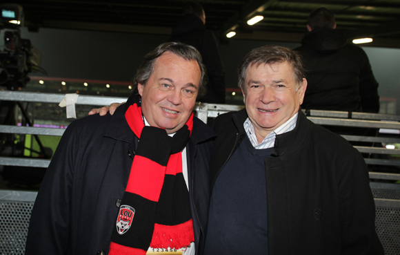 16. Olivier Ginon, président de GL Events et Pierre Martinet, président du Groupe Martinet 