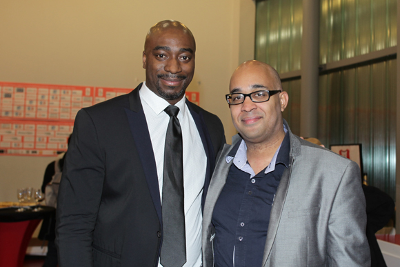 17. Sébastien Logue, chargé de promotion et marketing de Lyon Basket Féminin et Mathias Desir (HTE Event) 