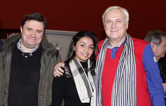 18. Gérald Bouchon (Lyon Première), Fathia Afarid et Serge Tonioni 