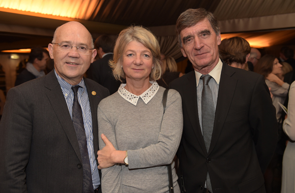 18. Jean-Michel Perrenot (Groupe IGS), son épouse Martine et Jacques Lapree