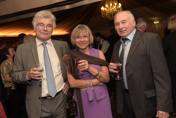 20. Alain Tholon (Oddo), son épouse Chantal et André Sala