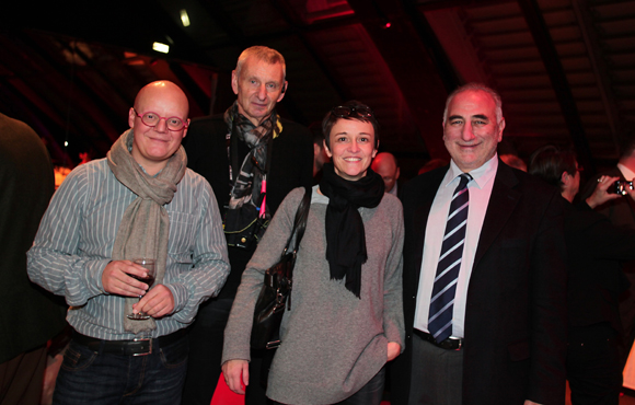 30. David Passegand (Les Anooki), Jean-François Zurawik, Moetu Batlle (Les Anooki) et Georges Kepenekian, premier adjoint