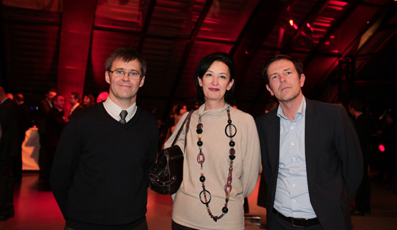 31. Eric Divet, Catherine Mayenobo (Caisse des Dépôts) et Philippe Magherini (CNR) 