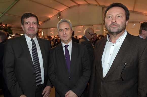 31. Bernard Bochard (SACVL), Didier Bruno (Caisse d’Epargne) et Eric Lamoulen (SACVL)