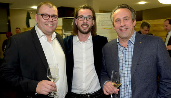 31. Julien Le Guillou (Le Jardin Gourmand), Sébastien Chautemps (Boutique Deuxième Akte) et Emmanuel Cuilleret (Aviva assurances)