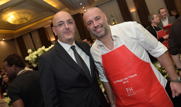 35. Franck Azoulay (Domaine le Lyon Vert) et Philippe Bernachon