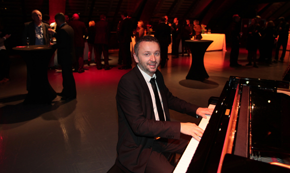 35. Le pianiste Stephane Vincenza, fondateur de la Clef de Voûte 