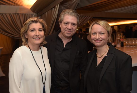 45. Chantal Partouche, Philippe Perez (Radio Scoop) et Caroline Collomb