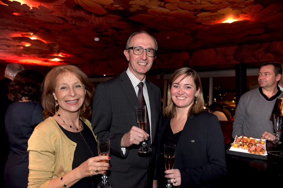 5. Geneviève Watine, Jacques Bourguignon, directeur général Sofitel Lyon Bellecour et Camille Vautier (Sofitel Lyon Bellecour)