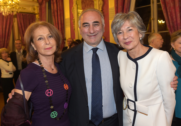 9. Geneviève Watine, Georges Képénékian, 1er adjoint au maire et Florence Verney-Carron