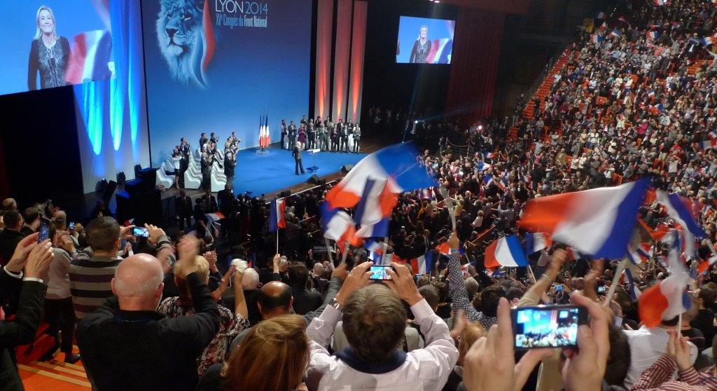 Congrès du FN. Marine Le Pen certaine de figurer au second tour de la présidentielle 2017
