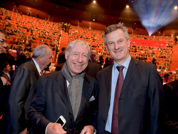 10. Denis de Bénazé (IDRAC) et Pierre Fanneau, DG du groupe Progrès