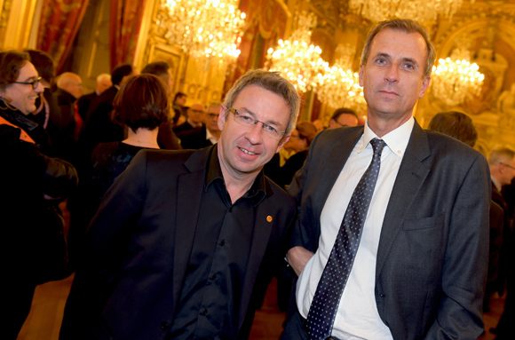 1. Lionel Flasseur, directeur du programme ONLYLYON et Cyril de Gasquet (Adecco Médical)