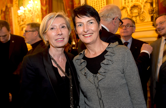 11. Myriam Picot, maire du 7ème et Thérèse Rabatel, adjointe au maire de Lyon