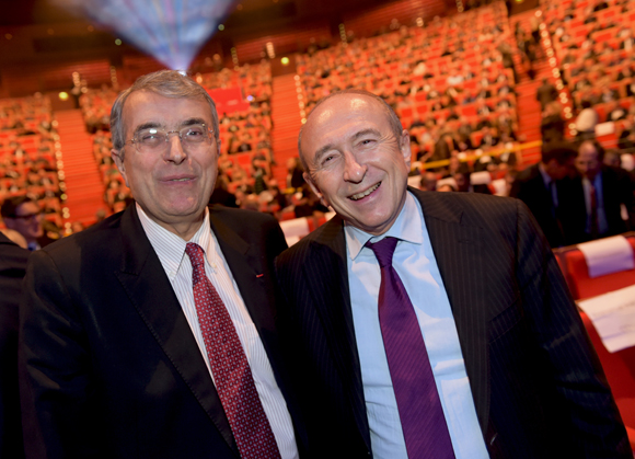 11. Jean-Jack Queyranne, président du Conseil Régional et Gérard Collomb, sénateur maire de Lyon