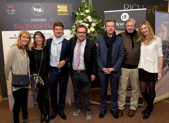 12. Pascal Blache, maire du 6ème, son épouse Christel, Damien Gouy-Perret, directeur de cabinet du maire du 6ème, son épouse Anne-Charlotte (Sorovim), Pierre-Yves Gas (Agence Proxi’com), Claude Polidori (Maison Victoire) et sa fille Victoire Paret (Aesope)