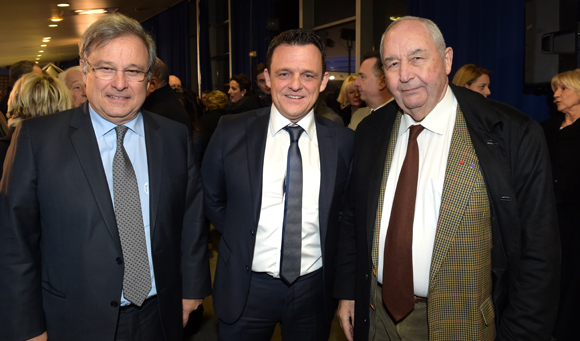 12. Emmanuel Imbert, président de la CCI de Lyon, Laurent Fiard, président du Medef Lyon et Jean-Paul Mauduy, président de la CRCI