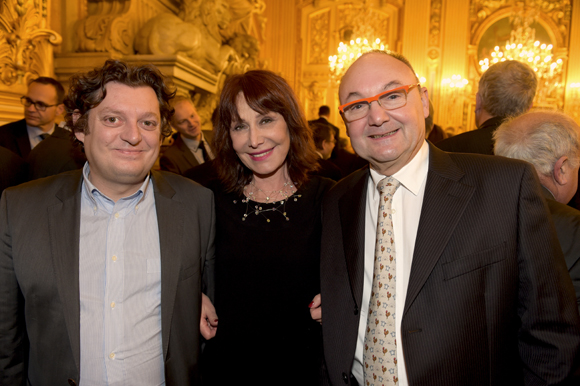 13. Fabien Rouvière, Françoise Petit, élue du 5ème et Gérard Angel (Potins d’Angèle)