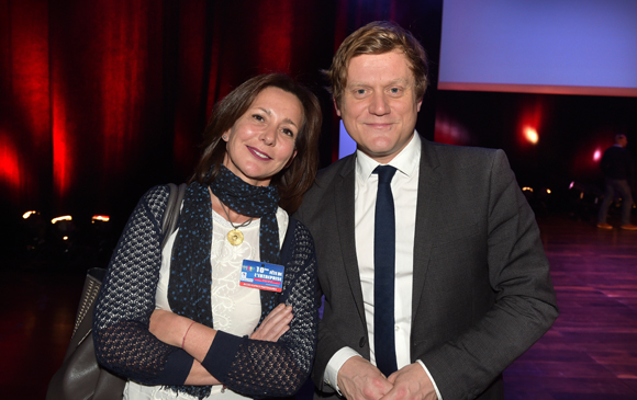 1. Isabelle Salomon (Région Rhône-Alpes) et Benoît Thieulin, président du conseil national du numérique