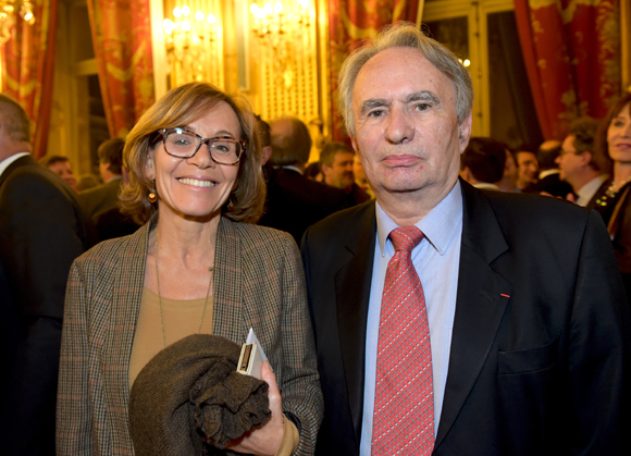 18. Laurence Eymieu, directrice régionale SNCF et Bernard Rivalta, président du Sytral