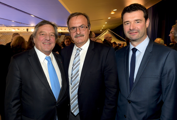 18. François Turcas, président de la CGPME Rhône-Alpes, Jean-François Carenco, préfet du Rhône et Franck Morize (CGPME)